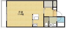 Bタイプ3号室
