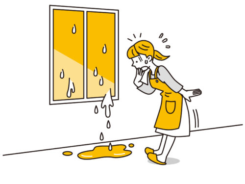 賃貸アパートで、ある時上から雨漏りしてきたのですが、どう対処したら良いでしょう？